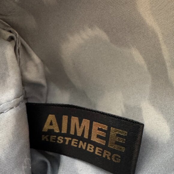 Aimee Kestenberg Phone Bag Purse Iridescent Reptile Pattern Leather Crossbody - Picture 15 of 15